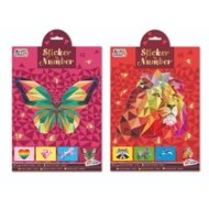 MOXY loov kleepsuraamat numbrite järgi, assortii, 100082