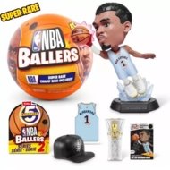 5 SURPRISE miniatuuride komplekt NBA Ballers 2 seeria, assortii, 77678GQ2