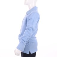 MAMAJUM långärmad polotröja 10-000006, helesinine, 128/134 cm