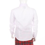 MAMAJUM klassikaline pikkade varrukatega särk tüdrukule, valge, 10-000024, 158/164 cm