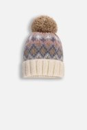 COCCODRILLO cap ACCESSORIES WINTER GIRL, multicoloured, ZC4364316AWG-022-056, 56 cm