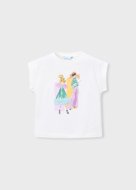 MAYORAL lühikeste varrukatega t-särk, natur-lake, 3.005-77, 104  cm