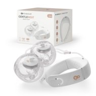 KINDERKRAFT topelt kaasaskantav elektriline rinnapump GENTLENEST, White, KEGENE00GLD0000