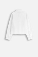 COCCODRILLO pikkade varrukatega särk BACK TO SCHOOL GIRL, valge, WC5140103BSG-001-164, 164 cm