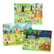 DJECO üle kantavate piltide komplekt Party Time!, DJ09355