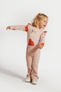 COCCODRILLO body CUTE GIRL NEWBORN, powder pink, ZC4112102CGN-033-086, 86 cm
