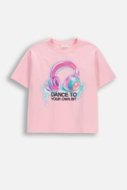 COCCODRILLO lühikeste varrukatega t-särk, roosad, WC6143201SGJ-007-128, 128 cm