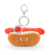 KEEL TOYS KEELECO plüüšist võtmehoidja Hot Dog, 12cm, BC4309