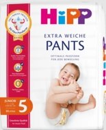 HiPP püksmähkmed PREMIUM, 5 suurus, 11-17 kg., 33 tk., 92049