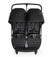 HAUCK jalutuskäru kaksikutele UPTOWN DUO, Melange black, 512180