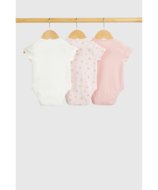 MOTHERCARE lühikeste varrukatega bodi, 3tk., GF073
