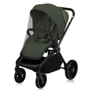 LIONELO käru MIKA PLUS, Green olive, LO-MIKA PLUS