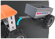 FISCHER TECHNIK konstruktor traktor, 576107
