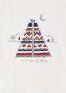 MAYORAL pikkade varrukatega t-särk 3D, kreemjas värv, 92 cm, 2007-55