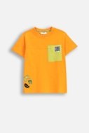 COCCODRILLO lühikeste varrukatega särk GAMER BOY KIDS, oranž, WC5143203GBK-006-122, 122 cm