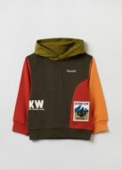 OVS BOY3-10Y SWEATSHIRT 2H 7-8 BROWN 001896742