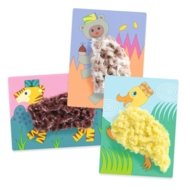 DJECO villa ja kleepsude kollaaži loovuskomplekt, DJ09127