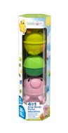 LALABOOM beads-animals, bird and bee,  6 pcs.,  BL311