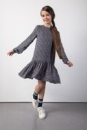 COCCODRILLO dress ACADEMY GIRL JUNIOR, multicoloured, ZC5128101AGJ-022-158, 158 cm