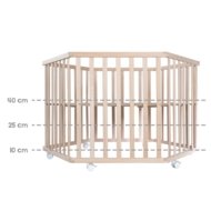 ROBA mänguaedik, Natural wood, 0232NAS105-A