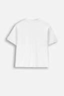 COCCODRILLO lühikeste varrukatega t-särk, valged, WC6143201EJB-001-140, 140 suurus
