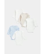 MOTHERCARE pikkade varrukatega bodi, 5tk., FC113 