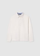 MAYORAL pikkade varrukatega polo särk 7C, kreemi värv, 7.104-39, 167 cm