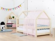 BENLEMI voodikardin, 360x145 cm., Pink, DT-0003/360X145-RUZ
