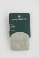 COCCODRILLO sukad TIGHT COTTON PLAIN, hall, ZC5380201TCP-019-128, 128/134 cm
