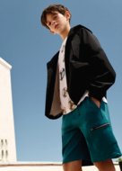 MAYORAL lühikesed püksid, aqua, 6.219-38, 140 cm