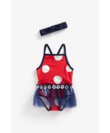 MOTHERCARE ujumistrikoo + peapael, BA025