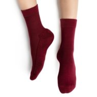 STEVEN meriinovillast sokid, bordoopunane, Art.190 UD004, 26-28 dydis