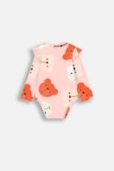 COCCODRILLO body CUTE GIRL NEWBORN, powder pink, ZC4112102CGN-033-086, 86 cm