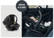 HAUCK turvatool DRIVE N CARE, 40-87 cm., Black, 614365