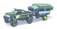 MAISTO DIE CAST auto mudel 4x4 Rebels Rugged Adventures, assort., 21224