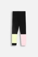 COCCODRILLO leggings CARTOONS GIRL KIDS, mustad, ZC4122102CGK-021-122, 122 cm