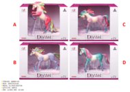 Fantaasia ükssarviku mudelikomplekt, assortii., 2207Z0013