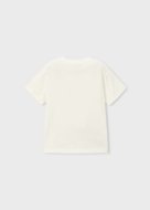 MAYORAL lühikeste varrukatega t-särk, cream, 3.077-82, 116  cm