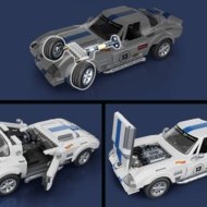 HOT WHEELS Mattel Brick Shop Corvette Grand Sport, JGR31