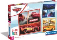 CLEMENTONI CARS pusle, 3x48 tk., 25305