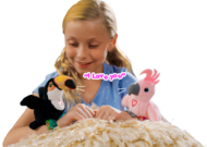 HAPPY YAPPERS interaktiivne plüüsist lind Sinine Aara, 9593