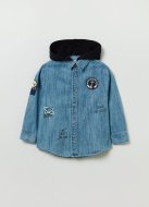OVS BOY3-10Y SHIRTS L/S 2M 8-9 BLUE 001817593