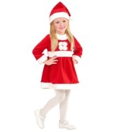 WIDMANN kostüüm Miss Santa, suurus (110 cm / 3-4 aastat), 14926