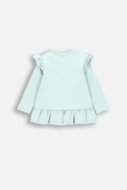 COCCODRILLO t-shirt CUTE GIRL NEWBORN, mint, ZC4143103CGN-031-086, 86 cm