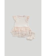 MOTHERCARE lühikeste varrukatega bodi ja sokid, LL810