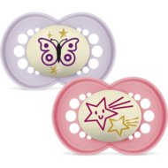 MAM Original Night Helendav öölutt 6-16k silikoon 2tk PINK, 411564