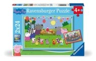 RAVENSBURGER PUZZLE pusle Peppa Pig, 2x24 tk, 12004018 7
