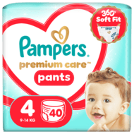 PAMPERS püksmähkmed Premium Pants, 4 suurus, 9-14kg, 40 tk., 80895119