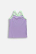 COCCODRILLO sleeveless t-shirt, purple, WL6143301ACG-016-134, 134 size