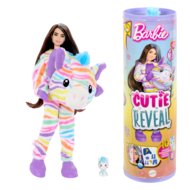 BARBIE Cutie Reveal unistuste seeria üllatusnukk Sebra, HRK39